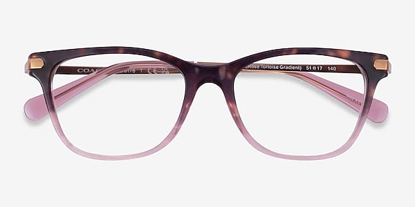 Rose Tortoise Gradient Coach HC6176 -  Acetate Eyeglasses