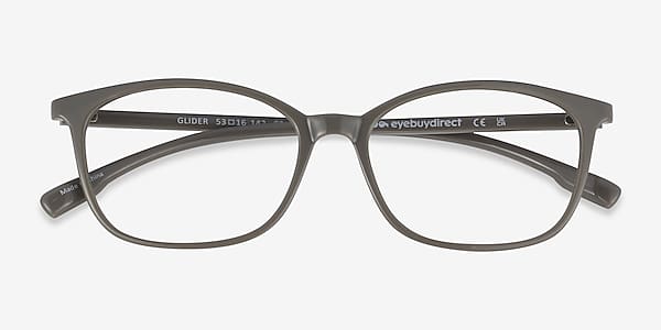 Olive Green Glider -  Plastic Eyeglasses