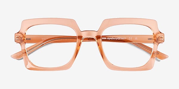 Crystal Orange Walnut -  Eco-friendly Eyeglasses