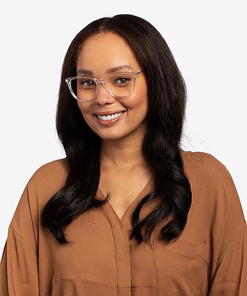 Clear Nebulous -  Acetate-metal Eyeglasses