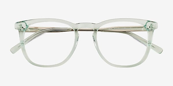 Clear Mint Vinyl -  Acetate Eyeglasses