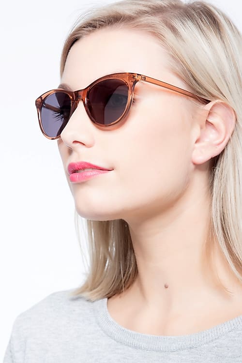 Clear Brown Cartel -  Plastic Sunglasses