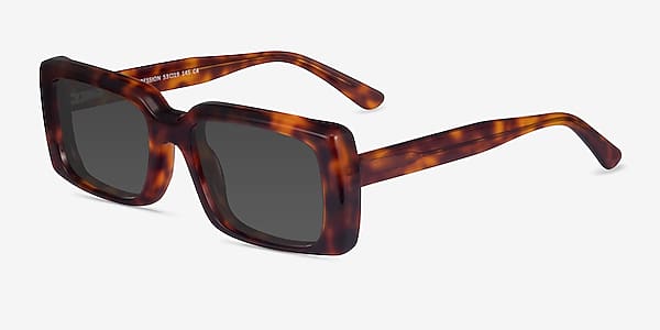 Tortoise Impression -  Acetate Sunglasses