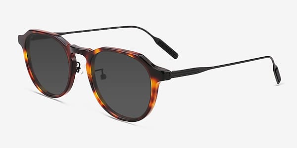 Tortoise Aim -  Acetate Sunglasses